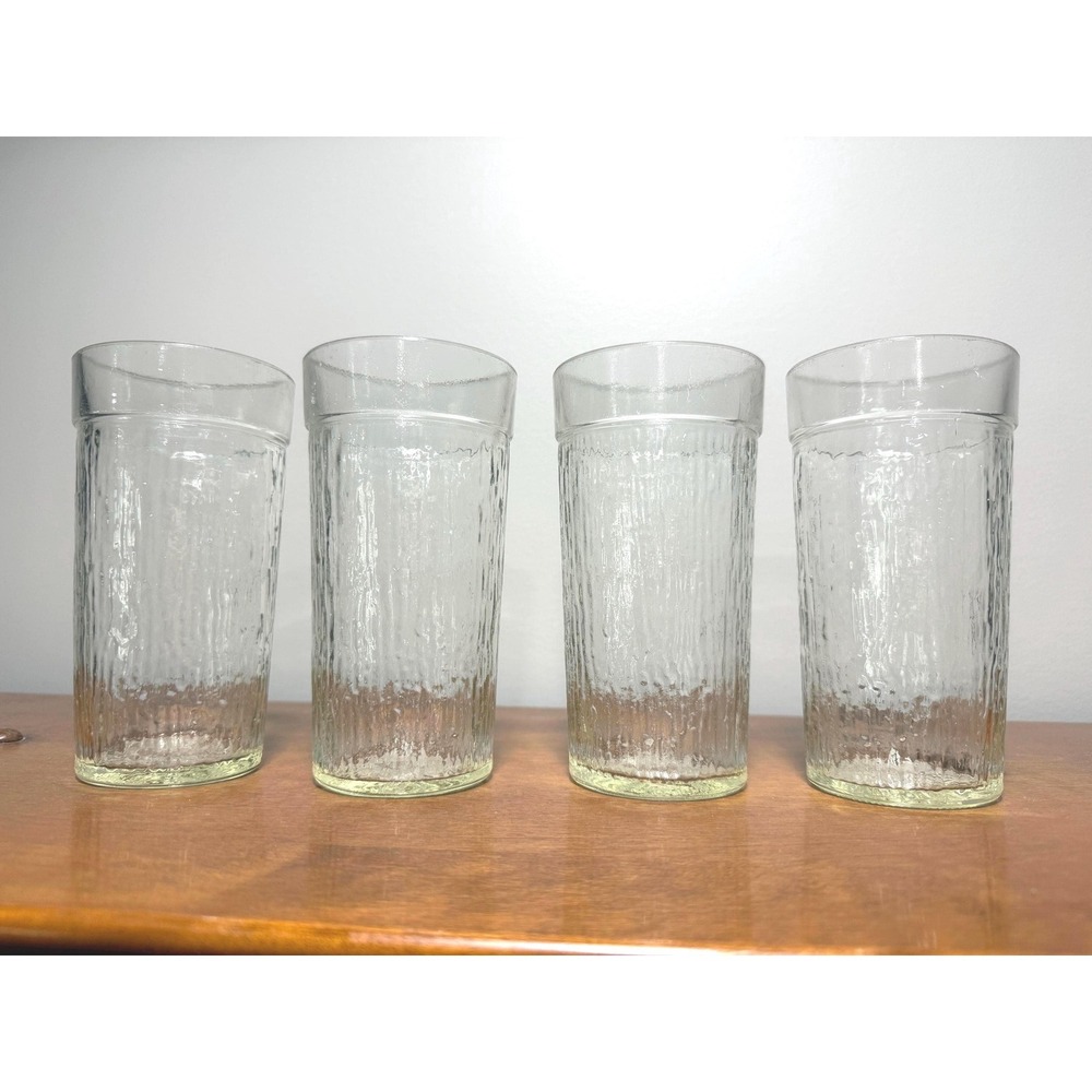 4 Vintage Kerr Kitchen Glasses